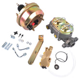 7" Single Zinc Power Brake Booster + 1" Bail Top Master Cylinder + Disc/Drum Proportioning Valve Kit